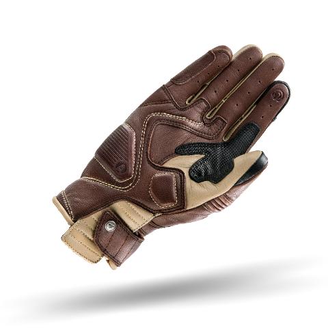 Guanti moto vintage con protezioni SHIMA Aviator in pelle