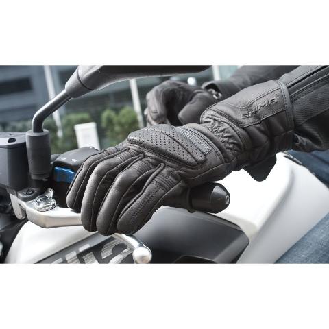 Guanti moto turismo in pelle con protezioni SHIMA D-TOUR