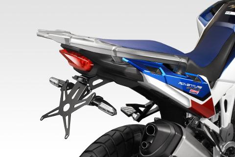 Portatarga Honda  CRF AFRICA TWIN 2020/2024  CRF1100L AFRICA T. ADV. SPORT 2020-24 de pretto CRF1100L AFRICA T. ADV. SPORT 2020-24