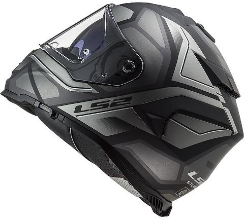 CASCO INTEGRALE MOTO DOPPIA VISIERA LS2 STORM FASTER FF800