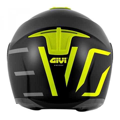 Casco Modulare Moto Givi X 20 Evo Expedition Nero Opaco Giallo Fluo