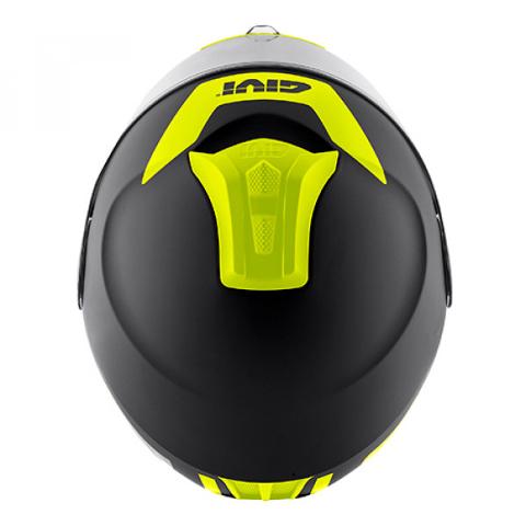 Casco Modulare Moto Givi X 20 Evo Expedition Nero Opaco Giallo Fluo