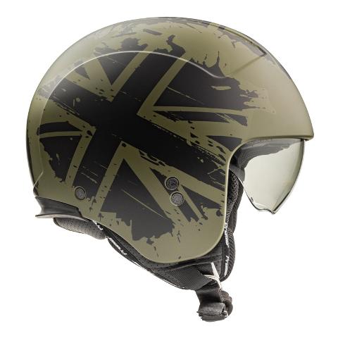 CASCO JET Moto OPEN FACE Helmets Visiera Corta Premier Rocker AM New Graphic PREMIER ROCKER AM MILY BM