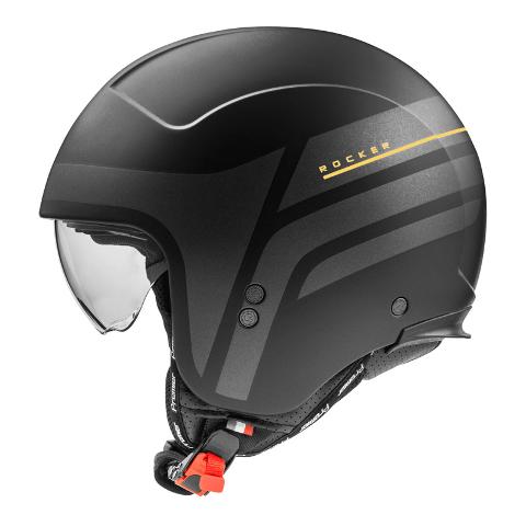 CASCO JET Moto OPEN FACE Helmet Visiera Corta Premier Rocker ON 19 BM NEW GRAPHIC PREMIER ROCKER ON 19 BM