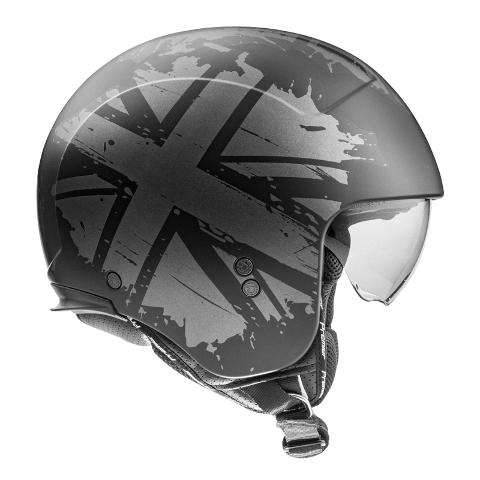 CASCO JET Moto OPEN FACE Helmet Visiera Corta Premier ROCKER AM 9 BM NEW GRAPHIC PREMIER ROCKER AM 9 BM