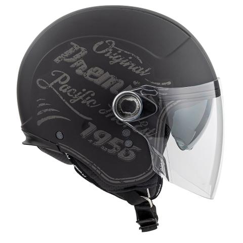CASCO JET MOTO OPEN FACE ROCKER VISOR OR 9 BM HELMET VISIERA LUNGA PREMIER PREMIER ROCKER VISOR OR 9 BM