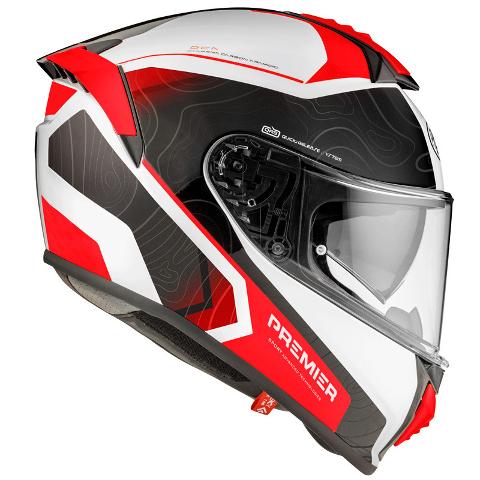 NUOVO casco Premier 2022 Full Face EVOLUZIONE DK 2 BM protezione UV doppio guscio pinlock incluso PREMIER EVOLUZIONE DK 2 BM