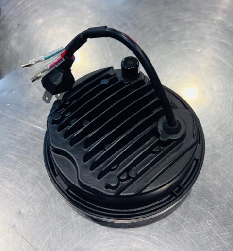 FARO A LED MOTO SPECIALPARTS CROMATO 5 POLLICI 3/4