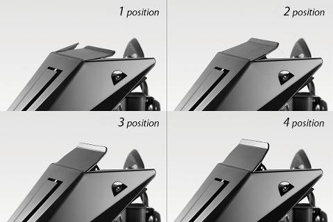 CUPOLINO t-max 2022 "OWL'S HEAD" 4 POSITION DEFLECTOR YAMAHA T-MAX 560 2022 De Pretto DE PRETTO YAMAHA