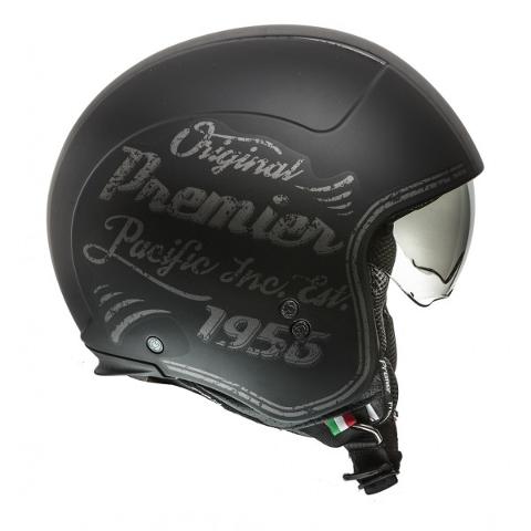 Casco jet Premier OPEN FACE ROCKER OR 9 BM CON INTERNI SFODERABILI E LAVABILI MINI JET PREMIER ROCKER OR 9 BM