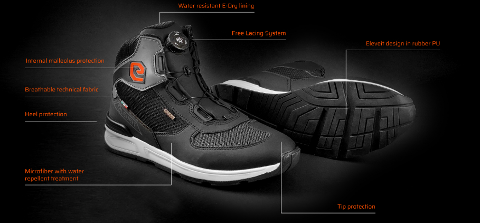 SCARPE ELEVEIT TANK WP TECNICHE NERE IMPERMEABILI RESISTENTI TRASPIRANTI ELEVEIT TANK WP