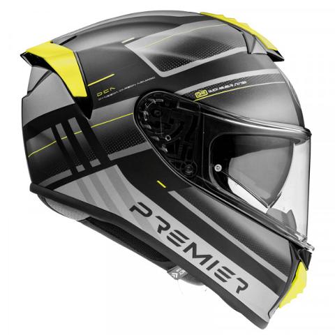 Casco integrale Premier EVOLUZIONE SP Y BM in fibra FULL FACE PREMIER EVOLUZIONE SP Y BM