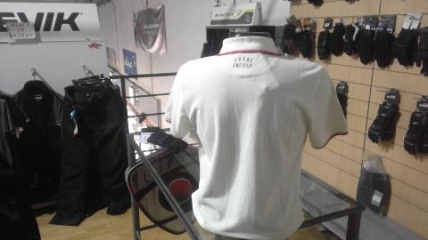 Polo uomo manica corta Royal Enfield uniform white