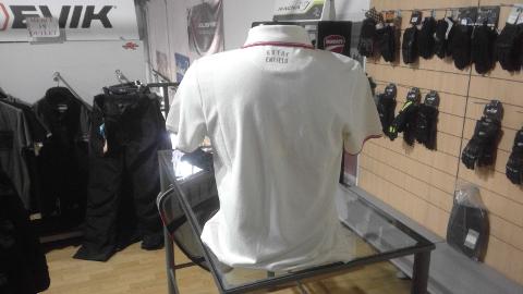 Polo uomo manica corta Royal Enfield uniform white