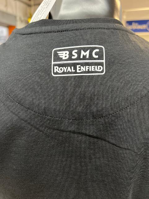 T-shirt Motociclista Royal Enfield Vin Plate Black