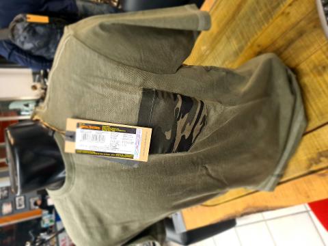 T-shirt Motociclista Royal Enfield T-SHIRT TASCHINO DK.OLIVE