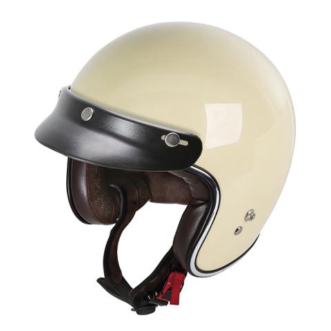 CASCO OPEN FACE GARIBALDI G02X GLOSSY IVORY GARIBALDI G02X