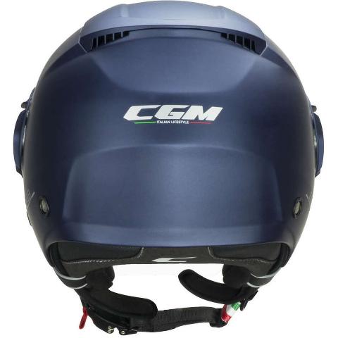 Casco get  openface doppia visiera cgm Illi  mono