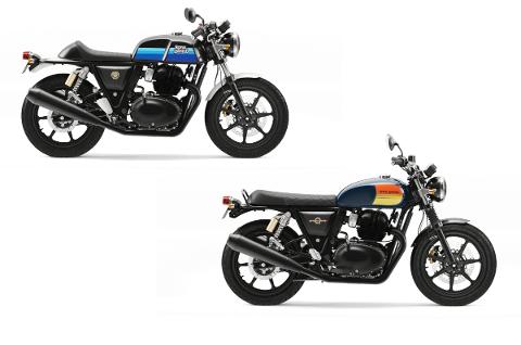 Royal Enfield Interceptor 650 Royal Enfield Barcelona Blue