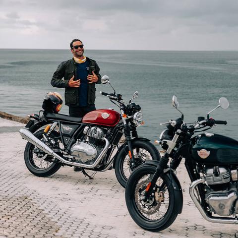 Royal Enfield Interceptor 650 Royal Enfield Barcelona Blue