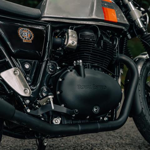 Royal Enfield continental  gt  650 Royal Enfield slipstream blue