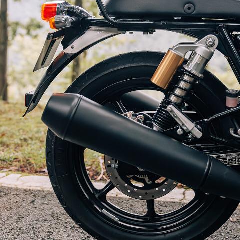 Royal Enfield continental  gt  650 Royal Enfield slipstream blue