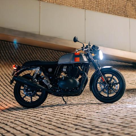 Royal Enfield continental  gt  650 Royal Enfield slipstream blue