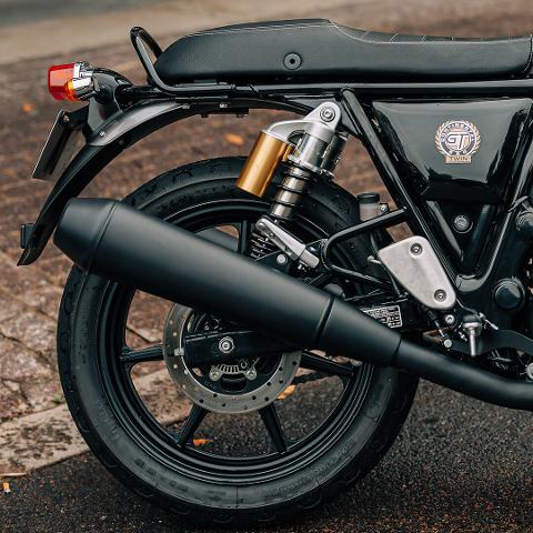 Royal Enfield continental  gt  650 Royal Enfield slipstream blue