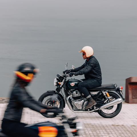 Royal Enfield continental  gt  650 Royal Enfield slipstream blue