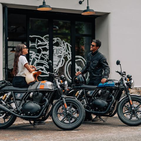 Royal Enfield continental gt  650 Royal Enfield Apex Grey