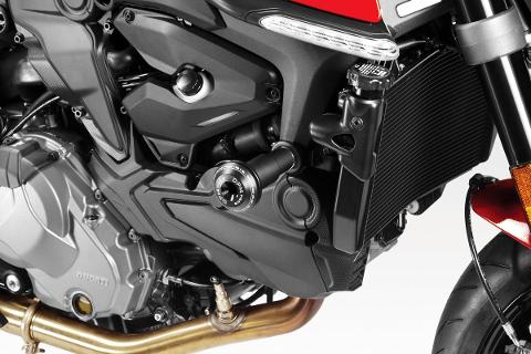 KIT COPPIA TAMPONI DUCATI MONSTER 937 DE PRETTO MOTO KIT COPPIA TAMPONI PARATELAIO
