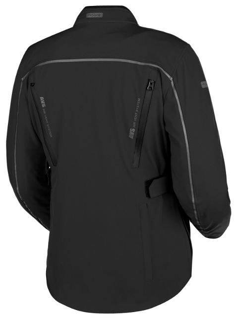 GIUBOTTO DONNA MOTO MOORE LATITUDE LADY NERO SOFTSHELL IMPEMEABILE MOORE chaqueta latitude lady