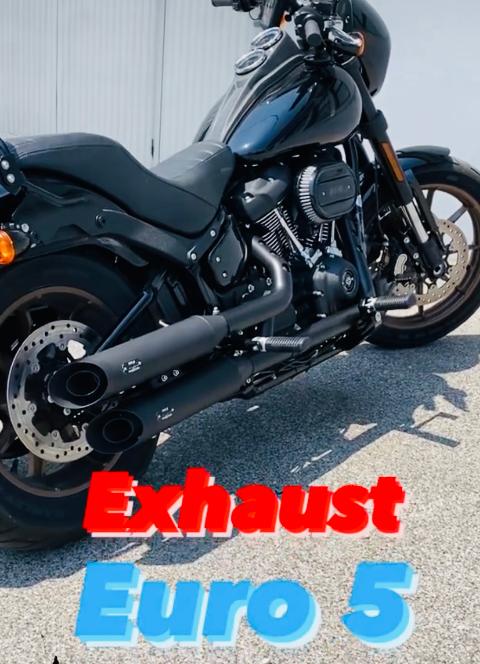 Scarico modello racer per softail 2021 up euro 5 a sonorita variabile MCJ SOFTAIL 2021 UP EURO5 (HERITAGE, FAT BOY, DELUXE, SLIM, STANDARD, BREAKOUT, STREET BOB, FAT BOB, LOW RIDER, LOW RIDER S, LOW RIDER ST)