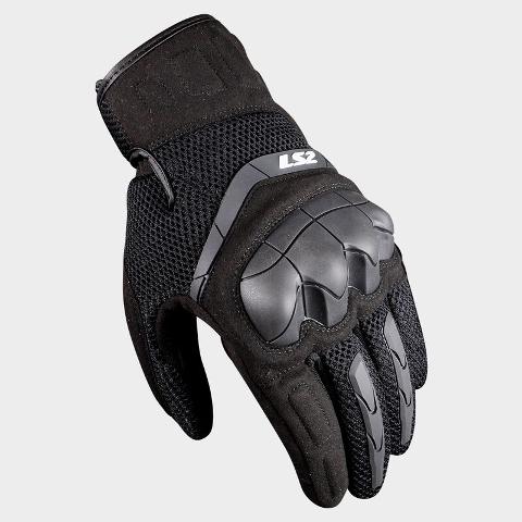 GUANTO IN TESSUTO LS2 KUBRA touch screen con protezioni KUBRA LS2