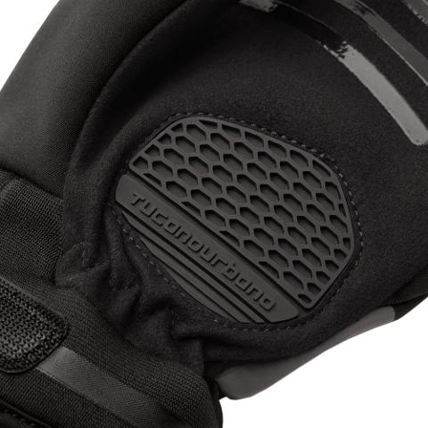 GUANTO TURBO HYDROSCUD dorso in softshell, palmo scamosciato tucano turbo