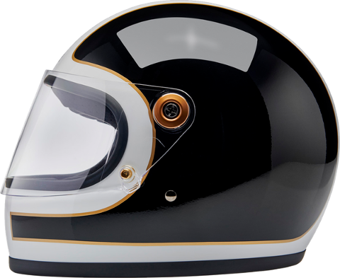HELMET GRINGO WH/BLK CASCO BITWELL BIANCO E NERO LUCIDO BITWELL GRINGO