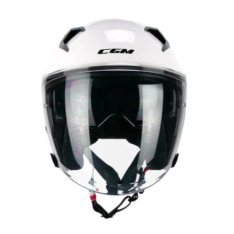 casco jet con visiera lunga e visiera parasole CGM 127A DEEP