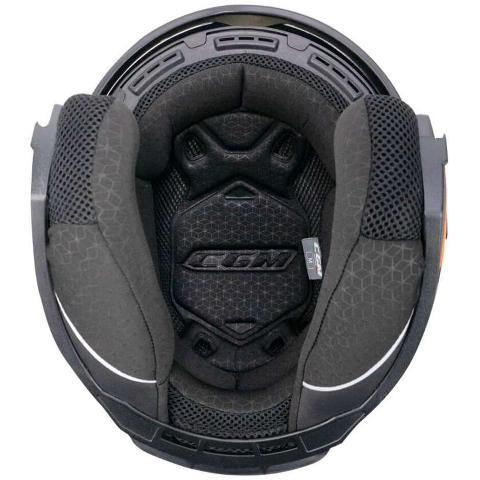 Casco Moto Jet CGM 136A DNA MONO Nero opaco cgm DNA MONO
