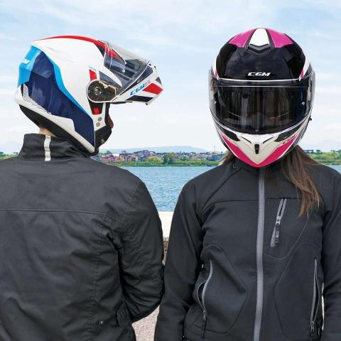 Casco Moto Modulare CGM 568S BER SPORT Bianco Blu cgm ber sport