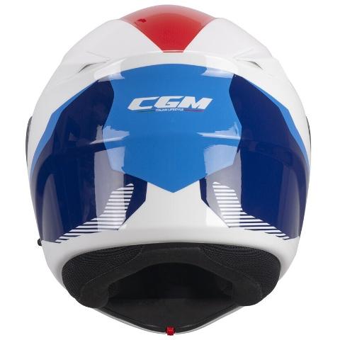 Casco Moto Modulare CGM 568S BER SPORT Bianco Blu cgm ber sport
