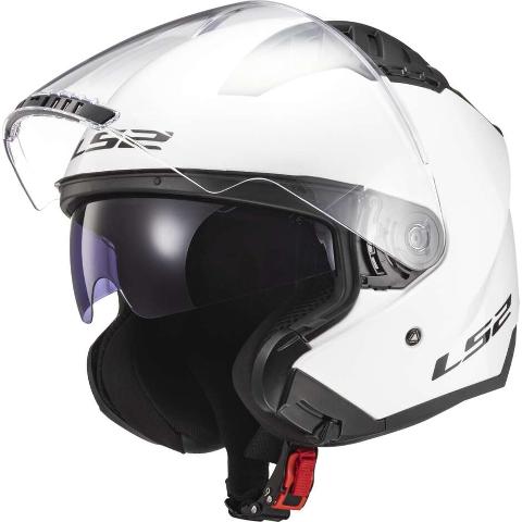 Casco Moto Jet Ls2 OF600 COPTER II Bianco Lucido ls2 copter 2