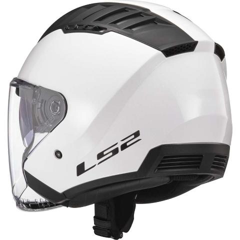 Casco Moto Jet Ls2 OF600 COPTER II Bianco Lucido ls2 copter 2