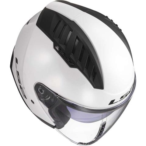 Casco Moto Jet Ls2 OF600 COPTER II Bianco Lucido ls2 copter 2
