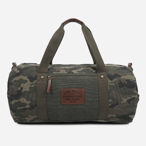 BORSA CAMO DUFFLE OLIVE ROYAL ENFIELD ROYAL ENFIELD BORSA CAMO DUFFLE OLIVE