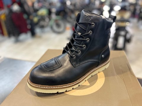 Scarpe moto con protezioni in vera pelle XDP X-VILLAGE H2OUT