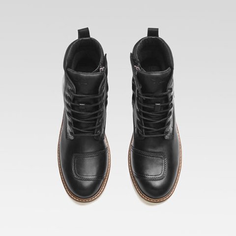 Scarpe moto con protezioni in vera pelle XDP X-VILLAGE H2OUT