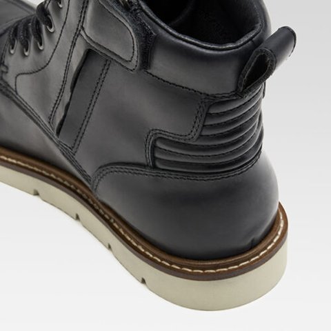 Scarpe moto con protezioni in vera pelle XDP X-VILLAGE H2OUT