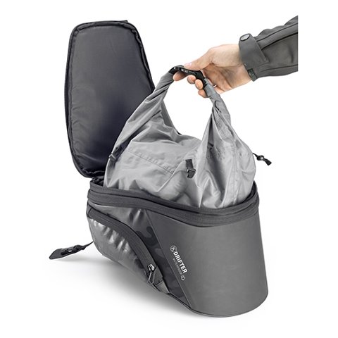 Borsa da serbatoio waterproof 10 lt. con sistema brevettato a sgancio rapido TANKLOCK kappa DR101
