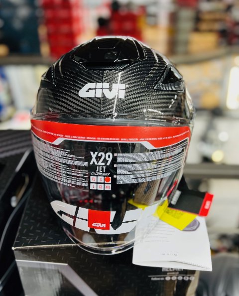 casco jet  in carbonio GIVI x29 carbon