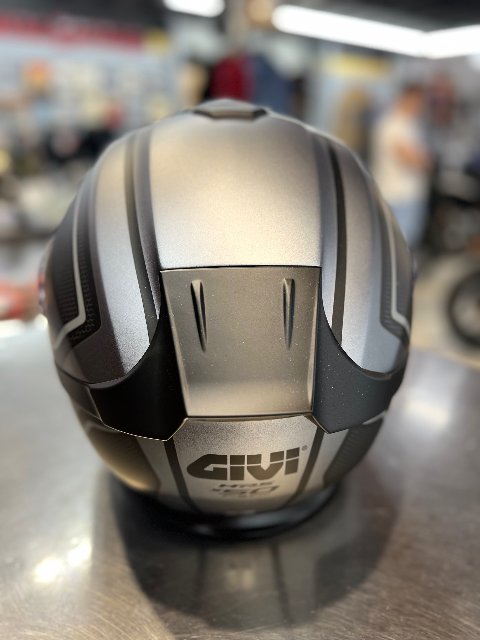 NUOVO CASCO MODULARE X50 HOLOGRAM GRIGGIO OPACO GIVI X50 HOLOGRAM